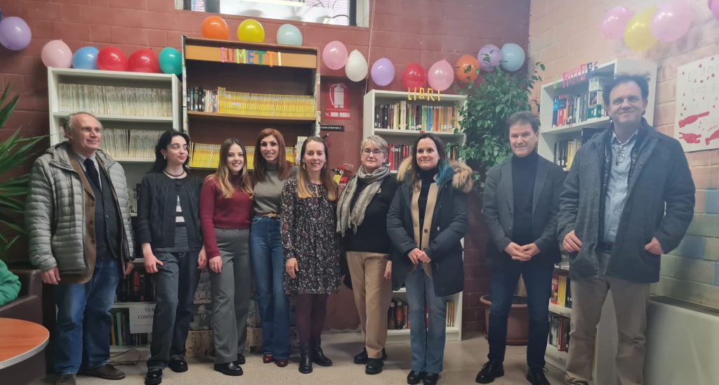 Inaugurata la biblioteca di quartiere della Comunità Alloggio “I Gelsi” in via Mordacci